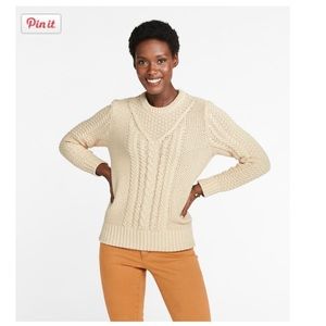 LLBean Signature Fisherman Sweater